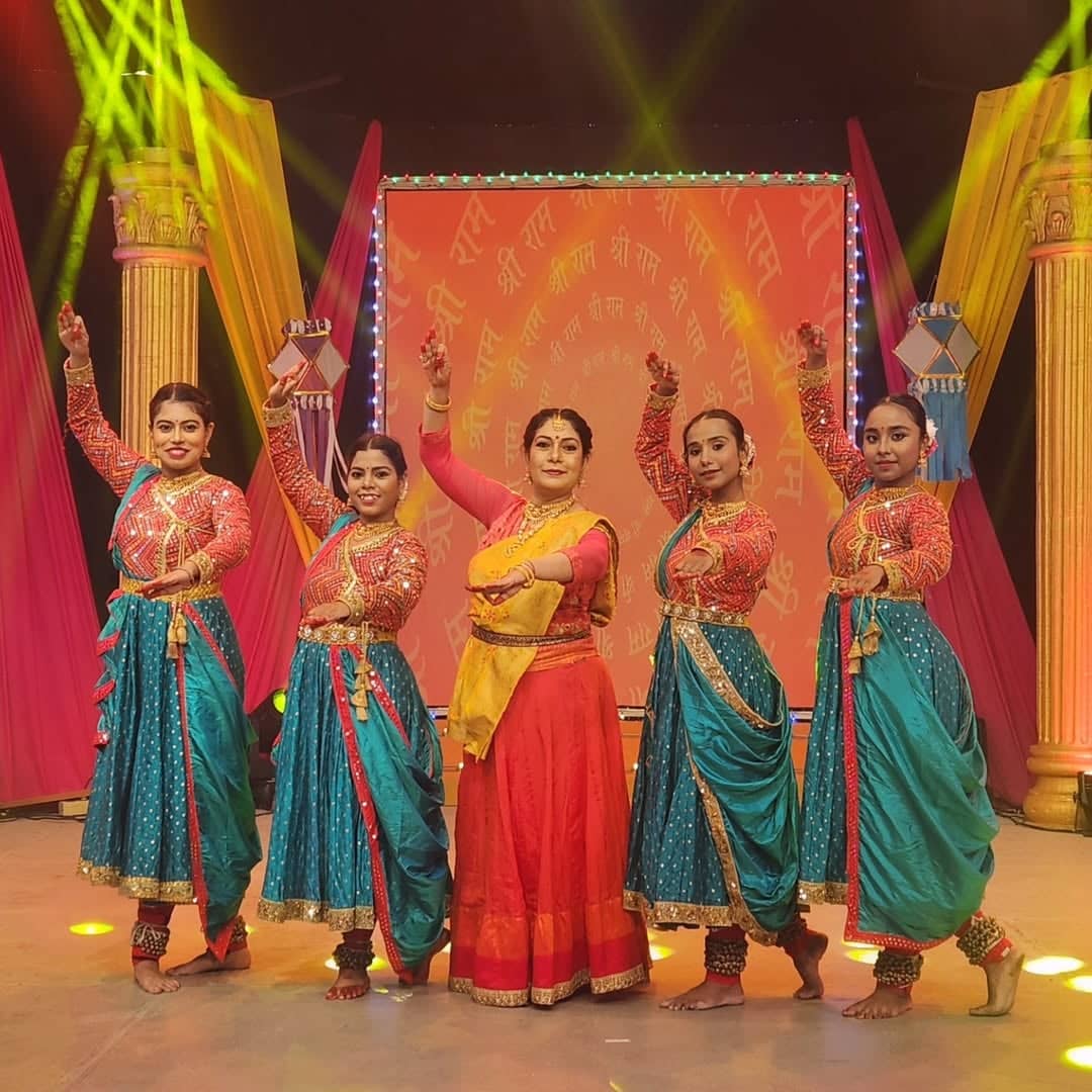 Ghungroo, the ankle bells worn by Kathak dancers